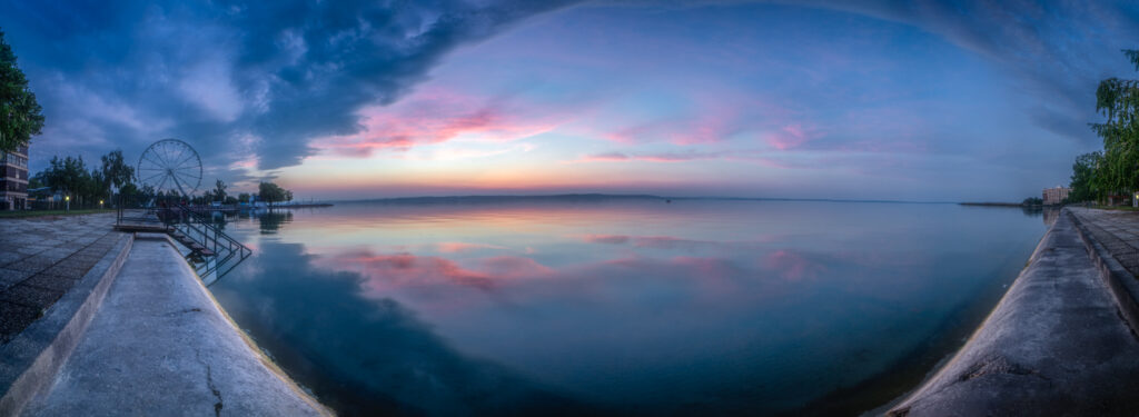 Siófok szállás foglalás panoráma kép