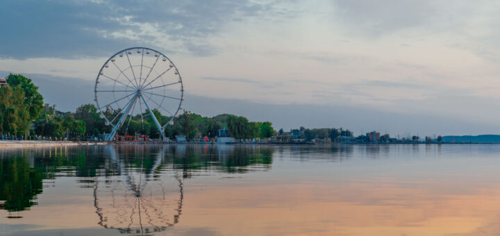 Siófok Óriáskerék panoráma